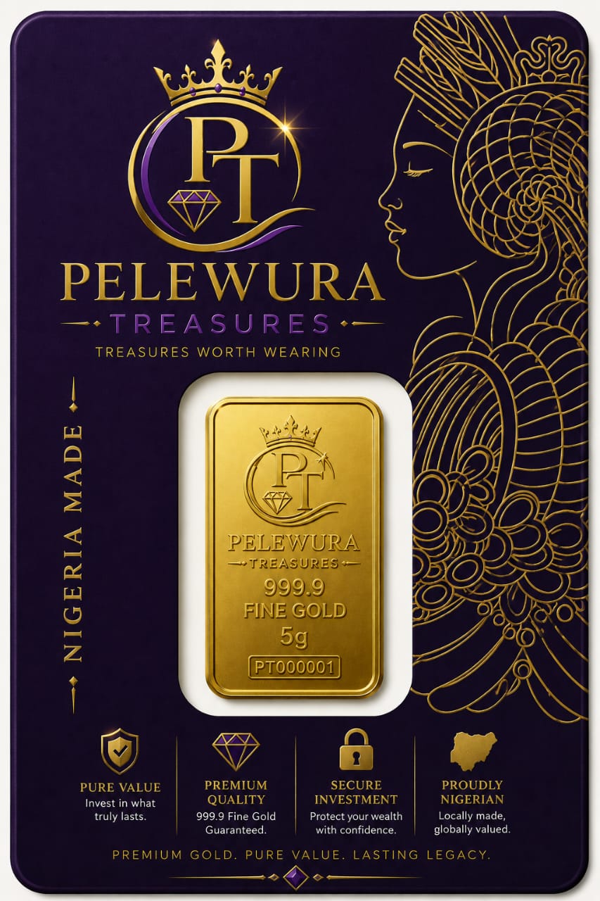 Pelewura Treasures gold bullion